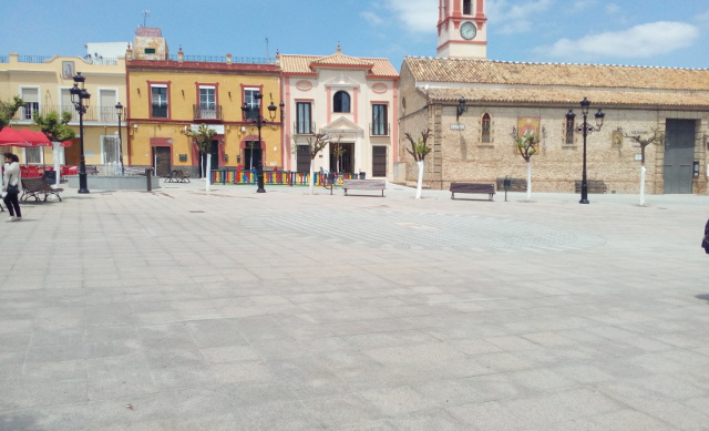 Obras de Reurbanización de la Plaza de Santiago